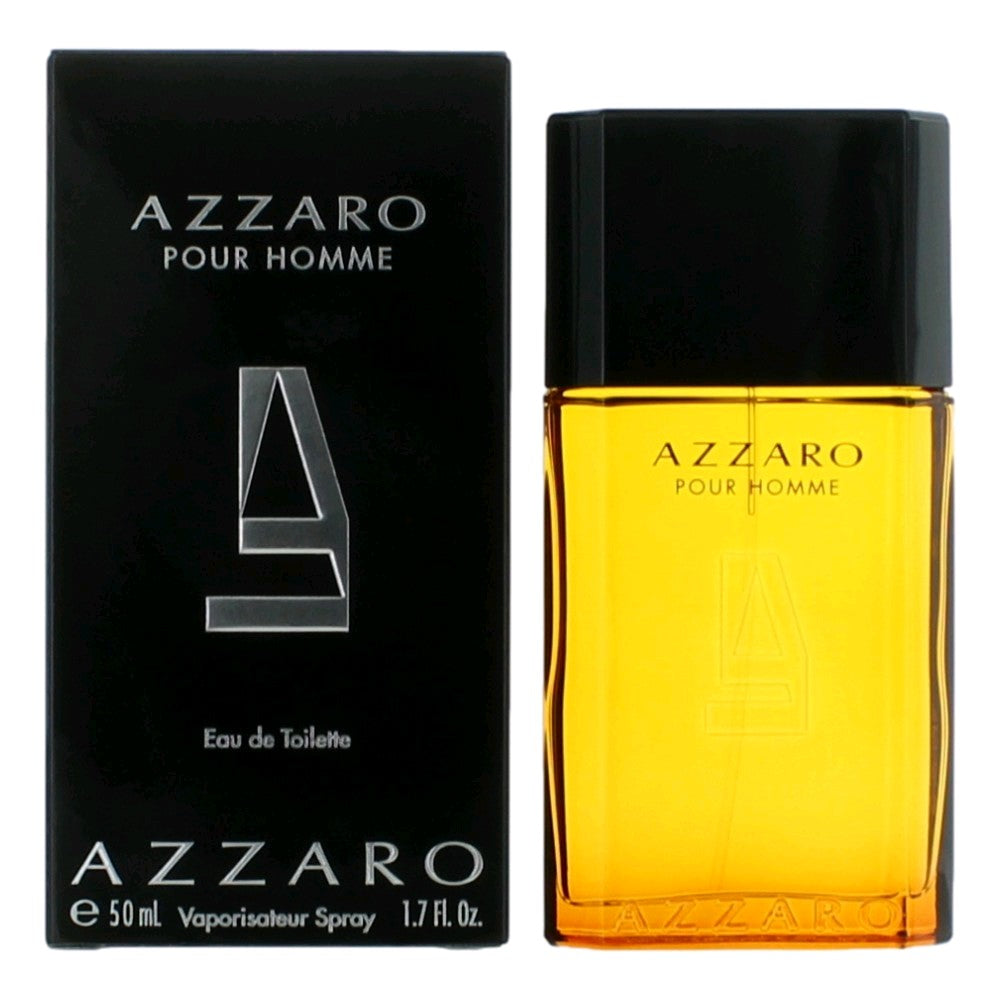 Bottle of Azzaro by Azzaro, 1.7 oz Eau De Toilette Spray for Men